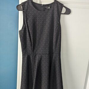 Theory sleeveless little black dress